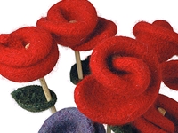 Berroco Knitted Rose